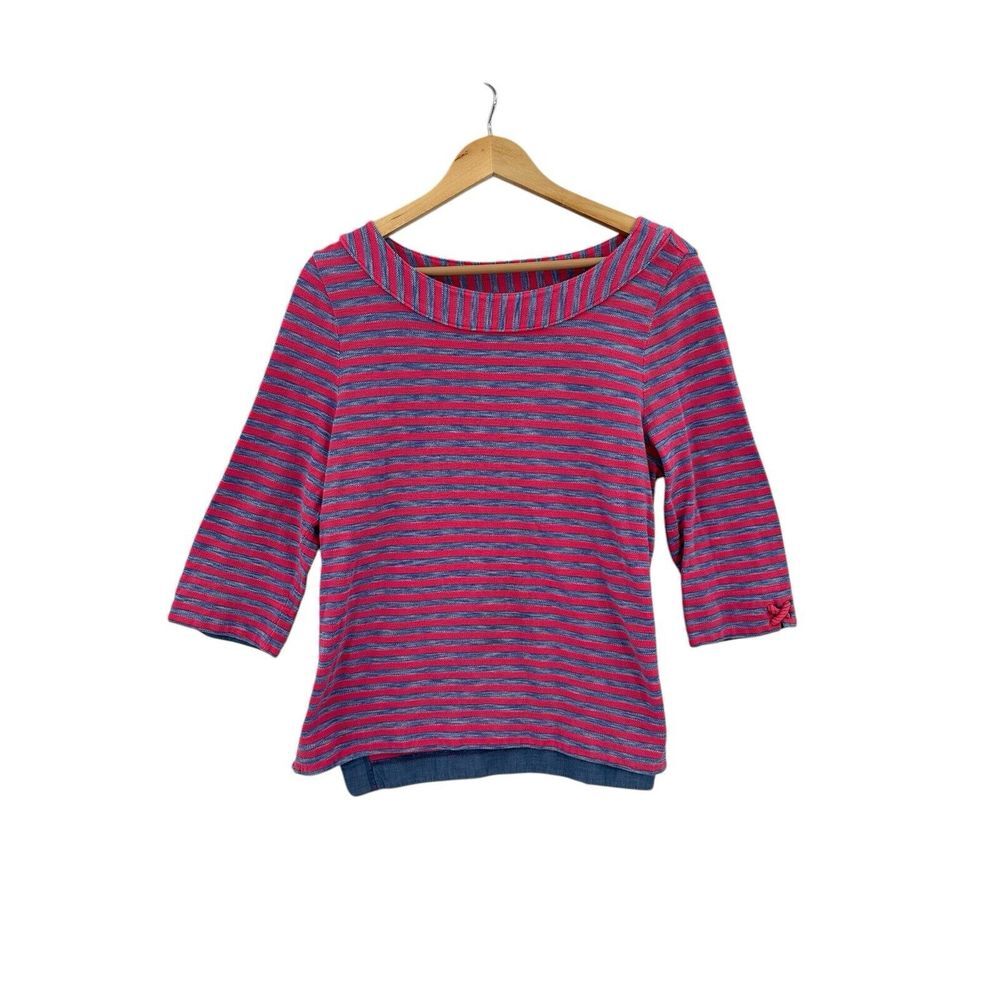 Talbots Blouse Shirt Top‎ Womens Size XLP Casual Relaxed Beach Resort Cruise